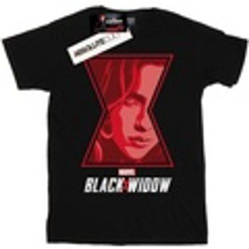 T-shirts a maniche lunghe Black Widow Movie Logo Window - Marvel - Modalova