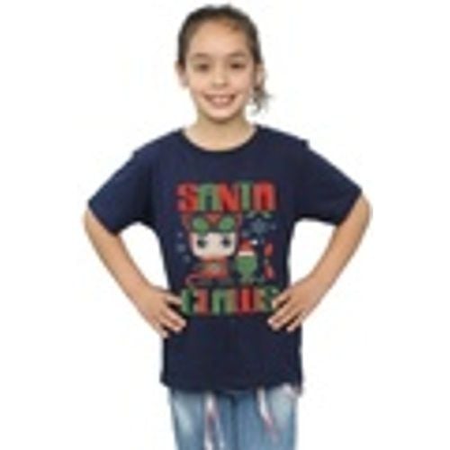 T-shirts a maniche lunghe Chibi Catwoman Santa Claws - Dc Comics - Modalova