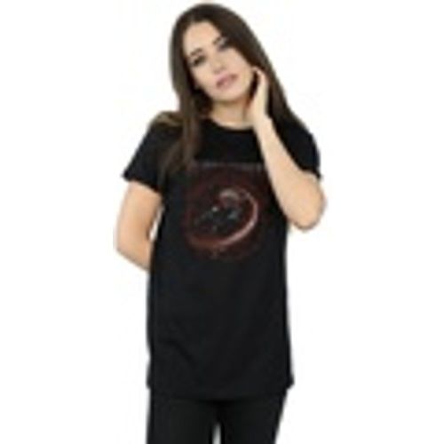 T-shirts a maniche lunghe Aquaman Black Manta Circle - Dc Comics - Modalova