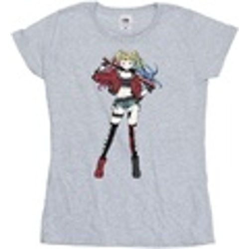 T-shirts a maniche lunghe Harley Quinn Standing Pose - Dc Comics - Modalova