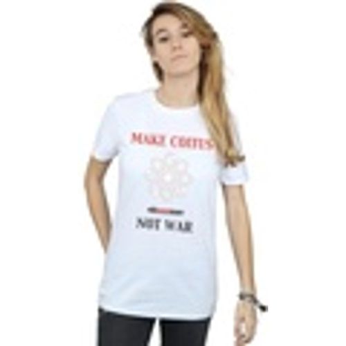T-shirts a maniche lunghe Make Coitus Not War - The Big Bang Theory - Modalova