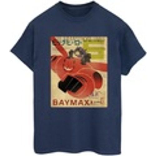 T-shirts a maniche lunghe Big Hero 6 Baymax Flying Baymax Newspaper - Disney - Modalova
