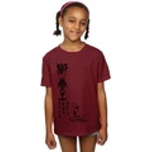T-shirts a maniche lunghe The Lion King Pride Rock Calligraphy - Disney - Modalova