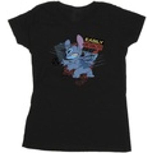 T-shirts a maniche lunghe Lilo And Stitch Easily Distracted - Disney - Modalova