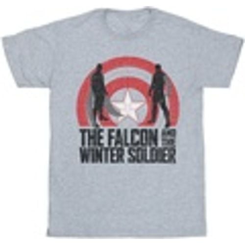 T-shirts a maniche lunghe The Falcon And The Winter Soldier Shield Silhouettes - Marvel - Modalova