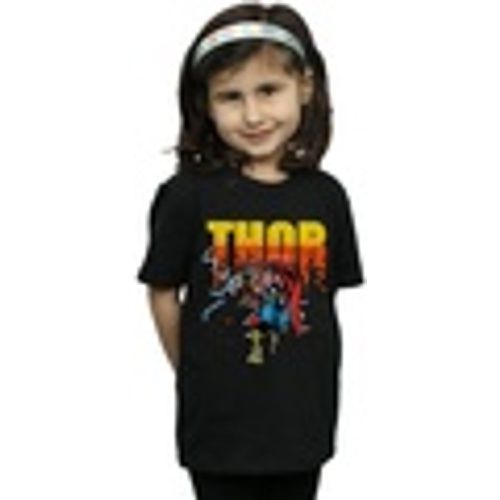 T-shirts a maniche lunghe Thor Pixelated - Marvel - Modalova