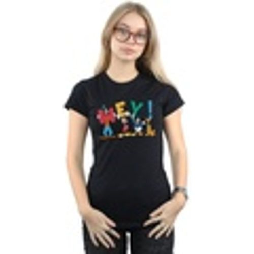 T-shirts a maniche lunghe Mickey Mouse Friends Hey - Disney - Modalova