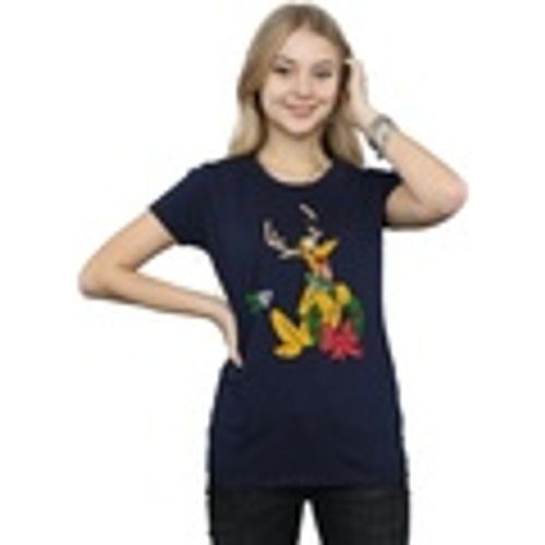 T-shirts a maniche lunghe Pluto Christmas Reindeer - Disney - Modalova