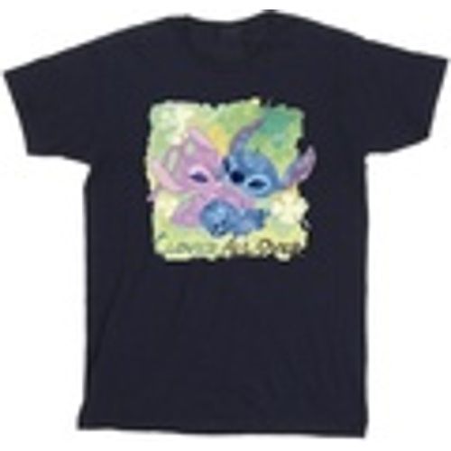 T-shirts a maniche lunghe Lilo And Stitch St Patrick's Day Clover - Disney - Modalova