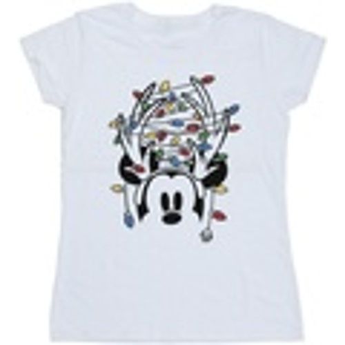 T-shirts a maniche lunghe Mickey Mouse Christmas Head Lights - Disney - Modalova