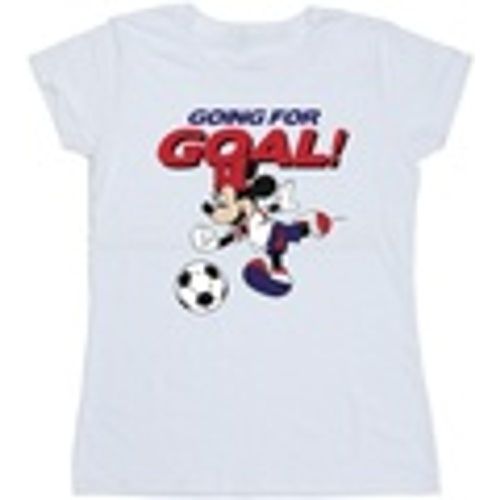 T-shirts a maniche lunghe Minnie Mouse Going For Goal - Disney - Modalova