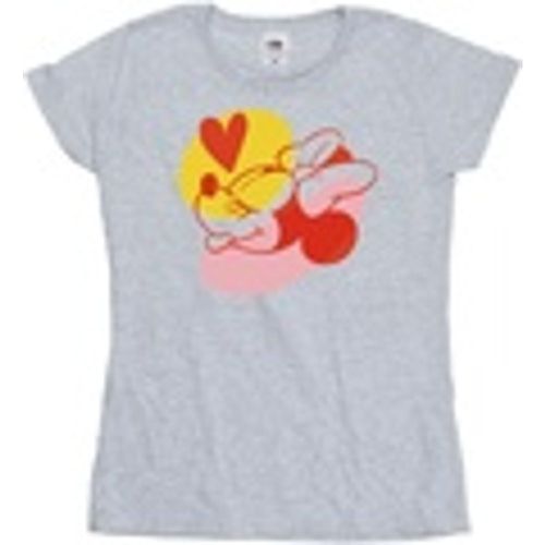 T-shirts a maniche lunghe Minnie Mouse Tongue Heart - Disney - Modalova