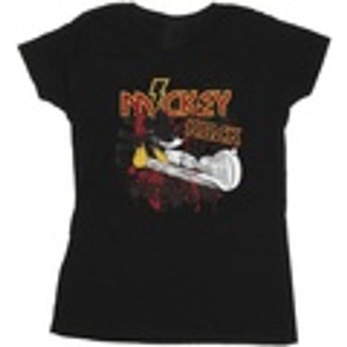 T-shirts a maniche lunghe Mickey Mouse Smash Guitar Rock - Disney - Modalova