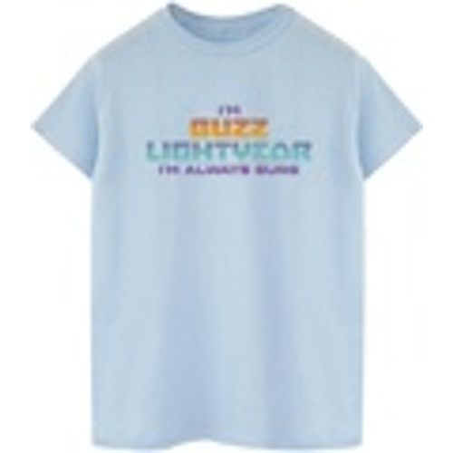 T-shirts a maniche lunghe Lightyear Always Sure Text - Disney - Modalova