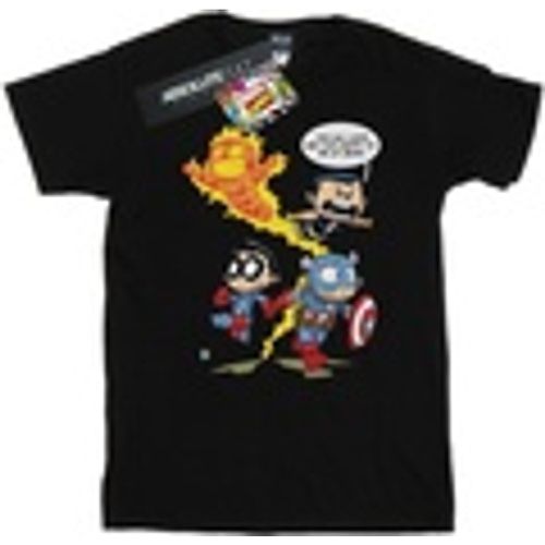 T-shirts a maniche lunghe Avengers Invaders Cartoon - Marvel - Modalova