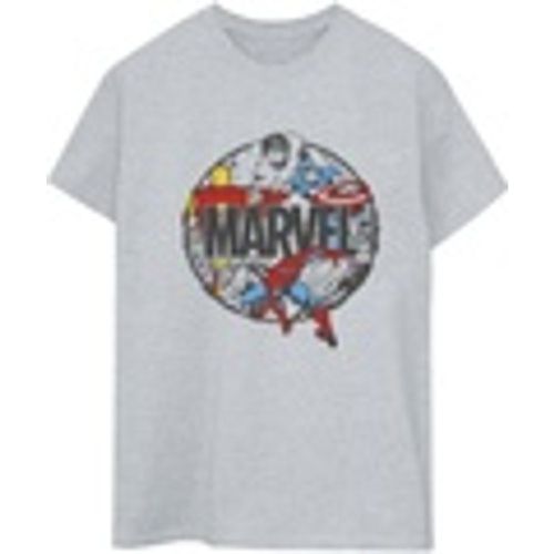 T-shirts a maniche lunghe Character Circle - Marvel - Modalova