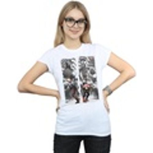 T-shirts a maniche lunghe Falcon And Captain America Split - Marvel - Modalova