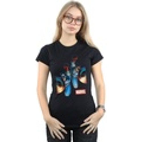T-shirts a maniche lunghe Falcon And Captain America Side By Side - Marvel - Modalova