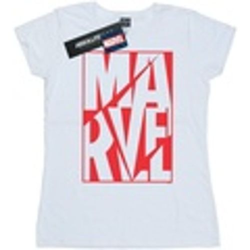 T-shirts a maniche lunghe Portrait Logo - Marvel - Modalova