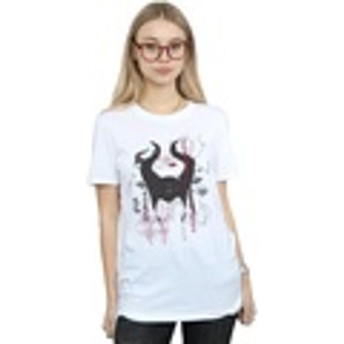 T-shirts a maniche lunghe Maleficent Mistress Of Evil Growing Wild Horns Collage - Disney - Modalova