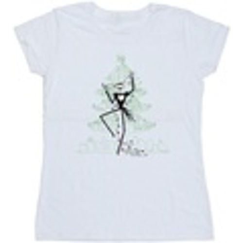 T-shirts a maniche lunghe The Nightmare Before Christmas Tree Green - Disney - Modalova