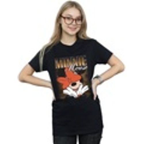 T-shirts a maniche lunghe Minnie Mouse Bow Montage - Disney - Modalova