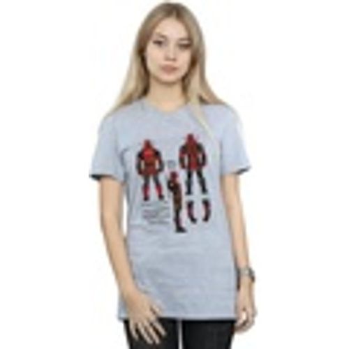 T-shirts a maniche lunghe Deadpool Action Figure Plans - Marvel - Modalova