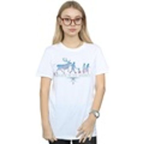 T-shirts a maniche lunghe Frozen 2 Believe In The Journey Silhouette - Disney - Modalova