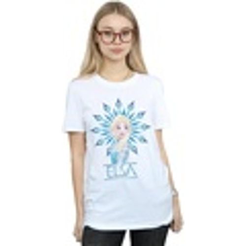 T-shirts a maniche lunghe Frozen Elsa Snowflake - Disney - Modalova