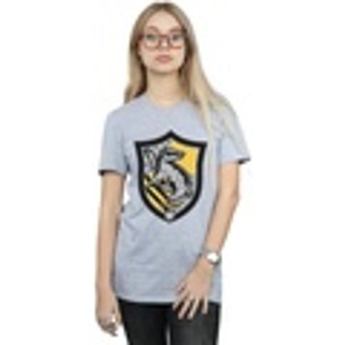 T-shirts a maniche lunghe Hufflepuff - Harry Potter - Modalova