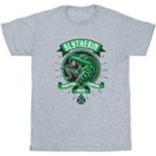 T-shirts a maniche lunghe Slytherin Toon Crest - Harry Potter - Modalova