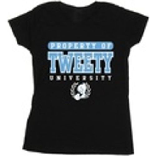 T-shirts a maniche lunghe Tweety Property Of University - Dessins Animés - Modalova