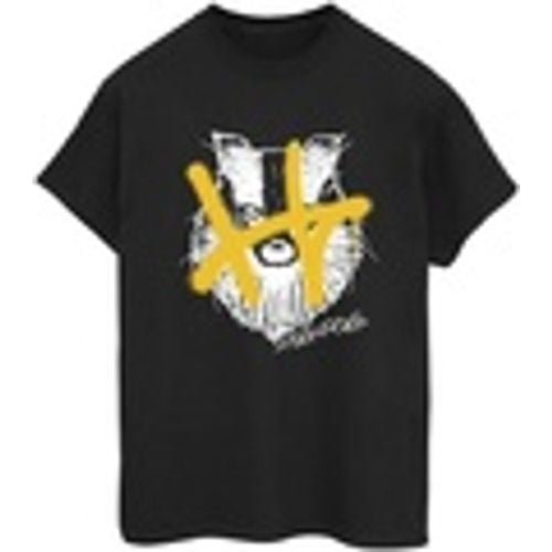 T-shirts a maniche lunghe Hufflepuff - Harry Potter - Modalova