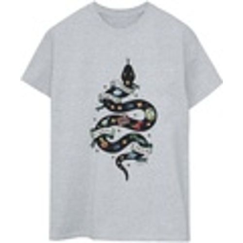 T-shirts a maniche lunghe Slytherin Sketch - Harry Potter - Modalova