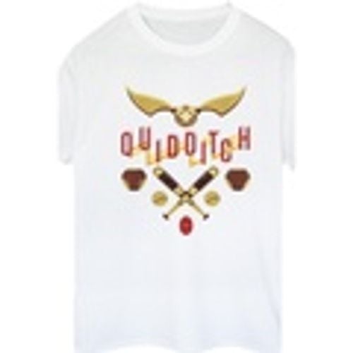 T-shirts a maniche lunghe Quidditch Golden Snitch - Harry Potter - Modalova