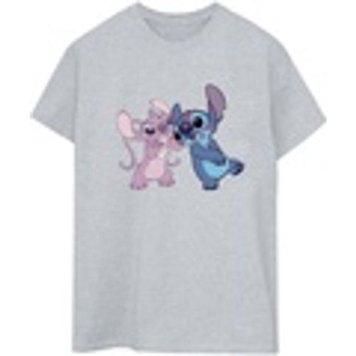 T-shirts a maniche lunghe Lilo Stitch Kisses - Disney - Modalova