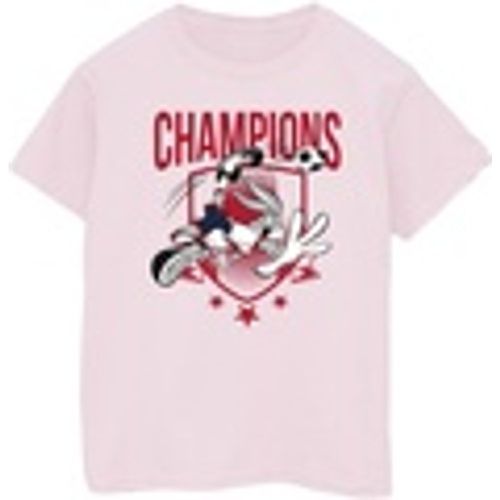 T-shirts a maniche lunghe Bugs Bunny Champions - Dessins Animés - Modalova