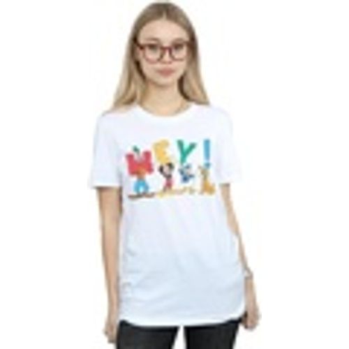 T-shirts a maniche lunghe Mickey Mouse Friends Hey - Disney - Modalova