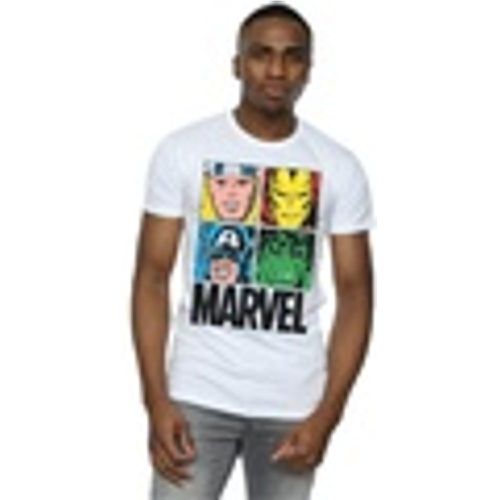 T-shirts a maniche lunghe Comics Main Tiles - Marvel - Modalova