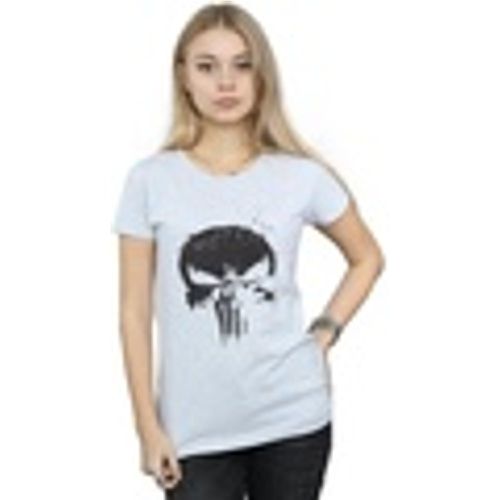 T-shirts a maniche lunghe The Punisher TV Skull Logo - Marvel - Modalova