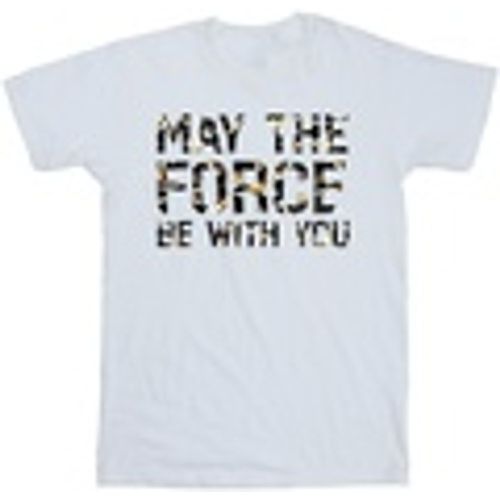 T-shirts a maniche lunghe May The Force Infill - Disney - Modalova