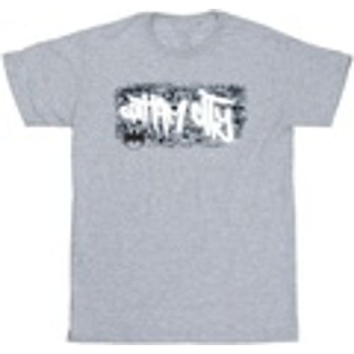 T-shirts a maniche lunghe Batman Gotham City Graffiti - Dc Comics - Modalova