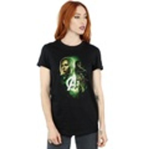T-shirts a maniche lunghe Avengers Infinity War Widow Panther Team Up - Marvel - Modalova