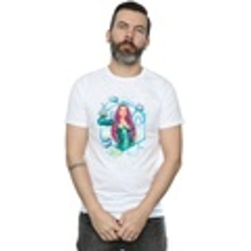 T-shirts a maniche lunghe Aquaman Mera Geometric - Dc Comics - Modalova