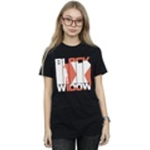 T-shirts a maniche lunghe Black Widow Movie Bars Logo - Marvel - Modalova