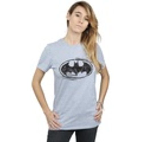 T-shirts a maniche lunghe Batman Sketch Logo - Dc Comics - Modalova