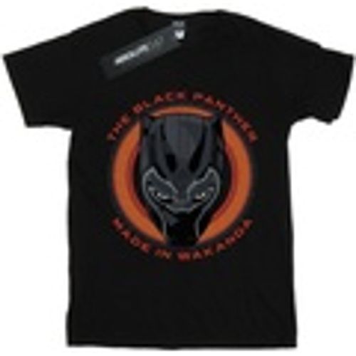 T-shirts a maniche lunghe Black Panther Made in Wakanda Red - Marvel - Modalova