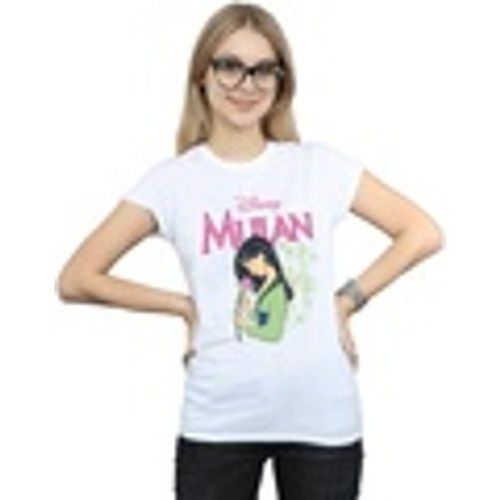 T-shirts a maniche lunghe Mulan Pink Magnolia - Disney - Modalova