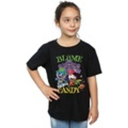 T-shirts a maniche lunghe Super Friends Blame It On The Candy - Dc Comics - Modalova