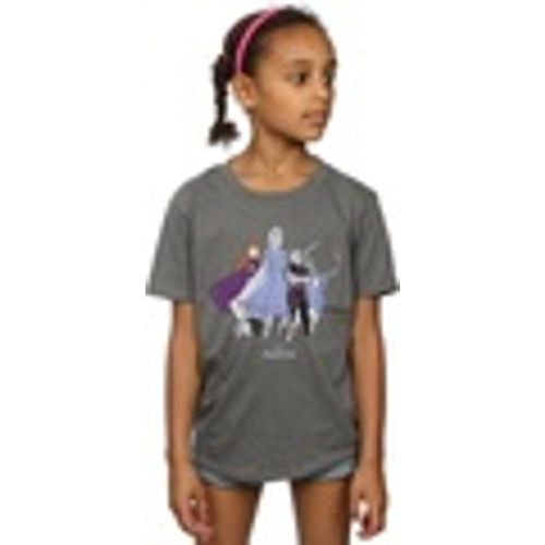 T-shirts a maniche lunghe Frozen 2 Distressed Group - Disney - Modalova